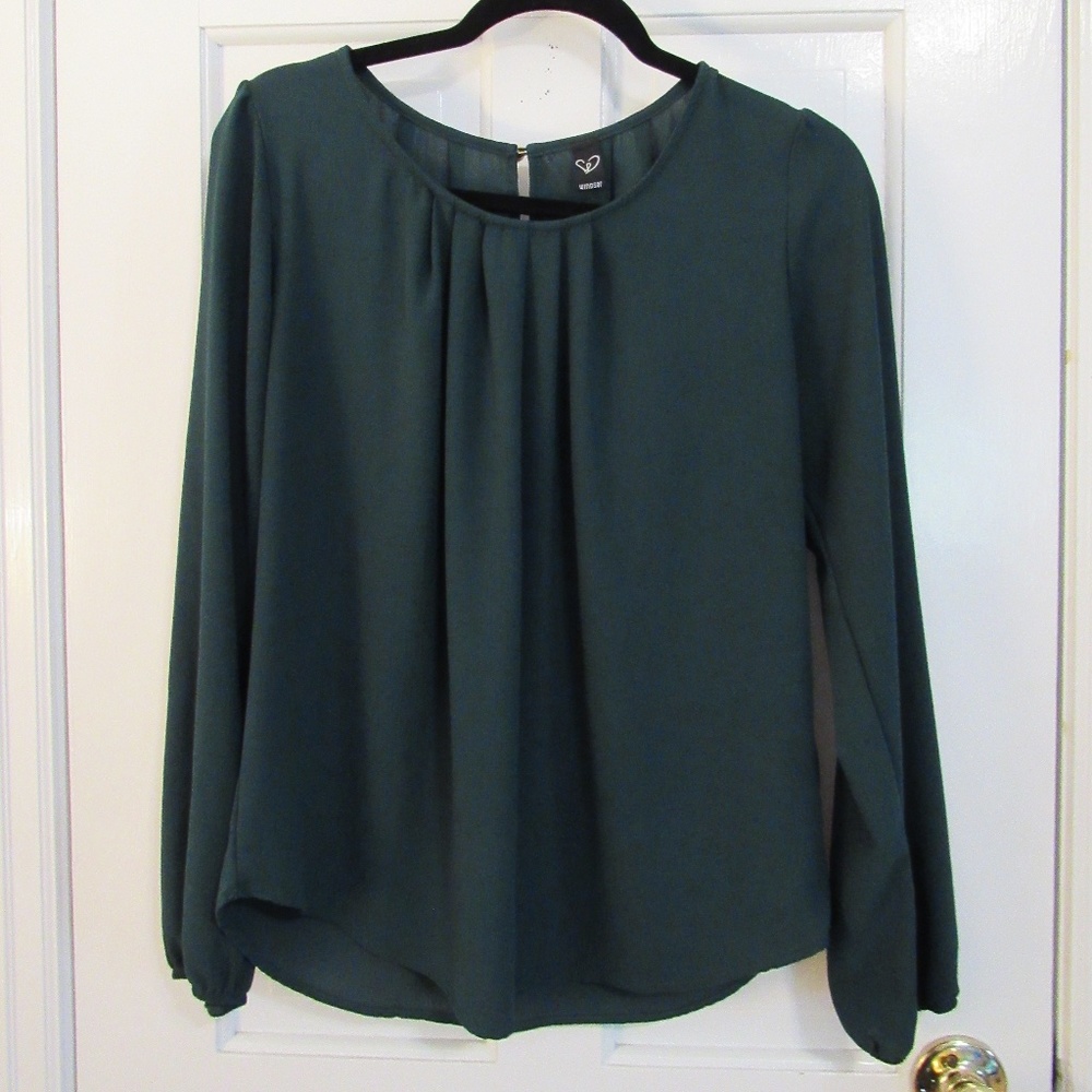 Emerald Green Blouse